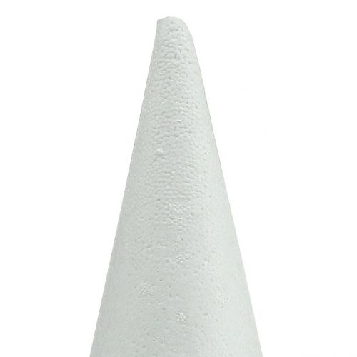 Artikel Styrofoam kogler hvid 14cm x 7cm 10 stk