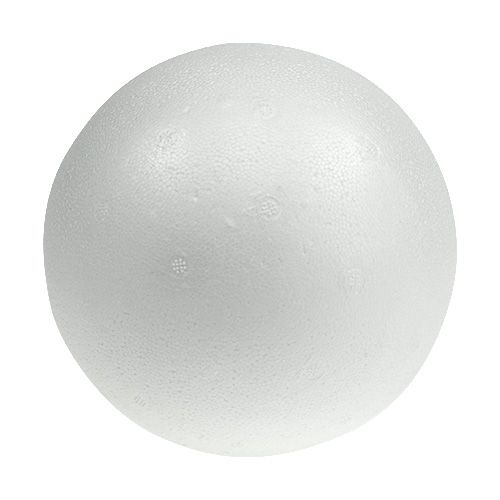 Floristik24 Styrofoam kugle Ø30cm hvid