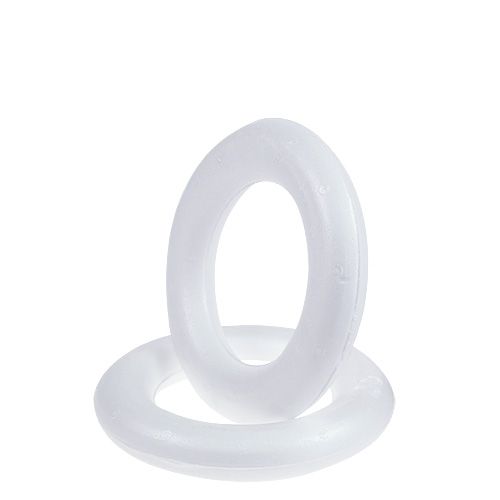 Floristik24 Styrofoam ring Ø15cm lille 2stk