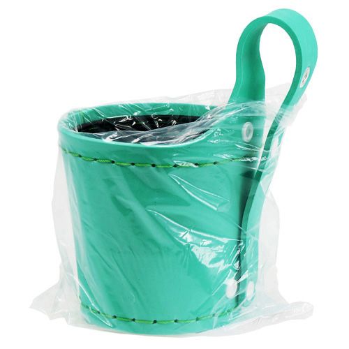 Floristik24 Vægophæng Suki mintgrøn Ø14cm H15cm, 1 stk