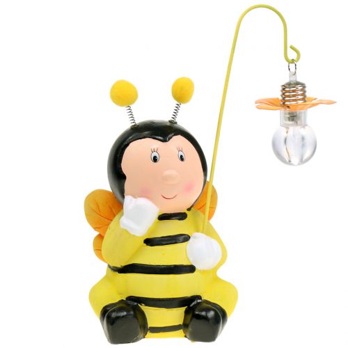 Floristik24 Dekorativ figur bi med lys H21cm