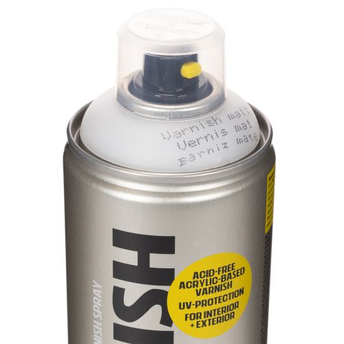 Klar mat spraylak, UV-resistent, syrefri, Montana-dåser, 400 ml | Floristik24.dk