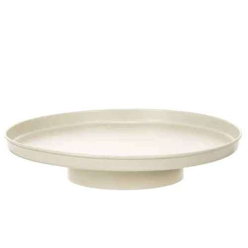 Dekorativ bakke 30 cm metalunderkop til plantedekoration