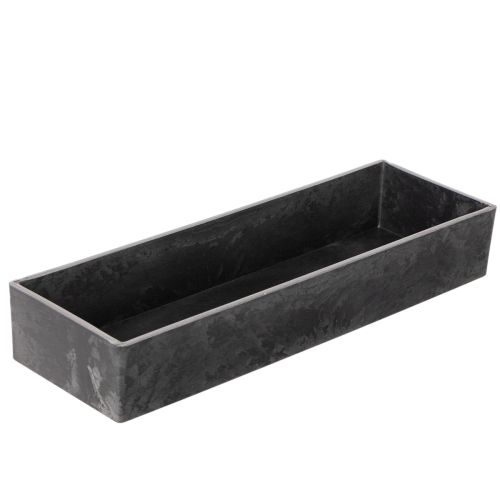 Rektangulær bakke med håndtag, dekorativ bakke til bord, 32 cm købe | Floristik24.dk