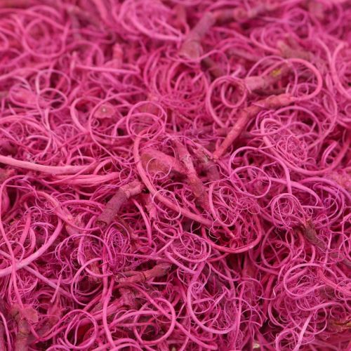 Artikel Naturfiber Tamarind Fiber håndværk forsyninger Pink Berry 500g
