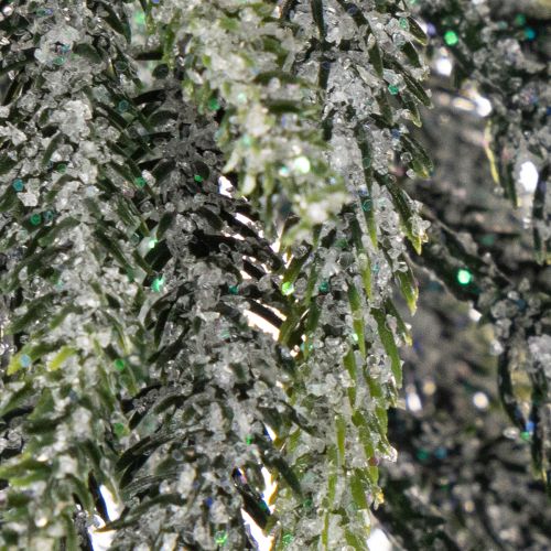 Kunstigt juletræ med fod, frostet, som vinterdekoration, 90 cm | Floristik24.dk