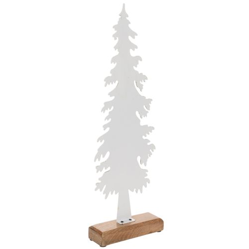 Dekorativt juletræ på træfod,