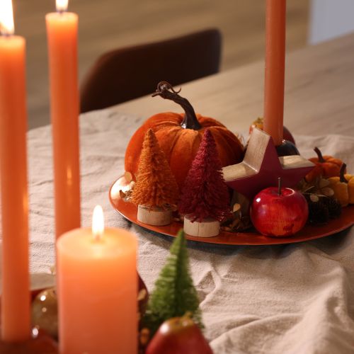Miniature kunstigt juletræ til borddekoration, 12 cm, 6 stk. | Floristik24.dk