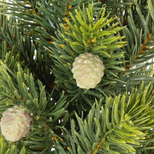 Kunstigt juletræ i jutesæk, lille borddekoration, mini juletræ, 38 cm | Floristik24.dk