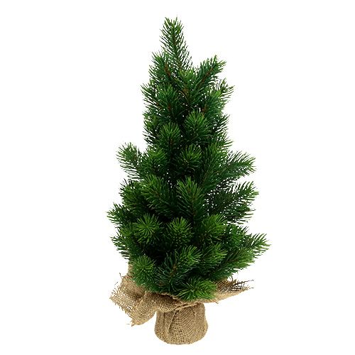 Floristik24 Juletræ i jutepose 47cm