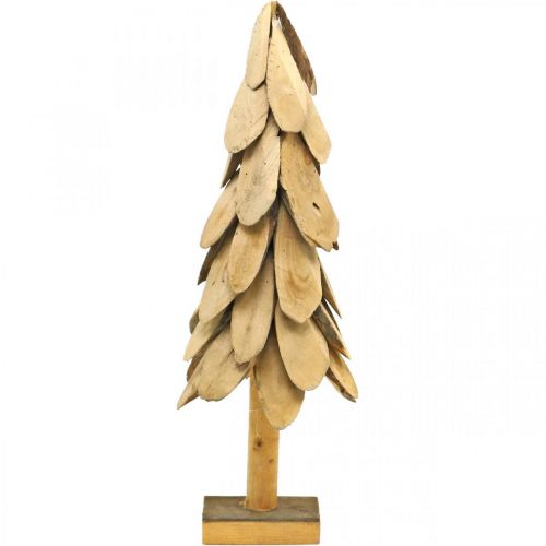 Floristik24 Deco juletræ træ rustikt juletræ H55cm