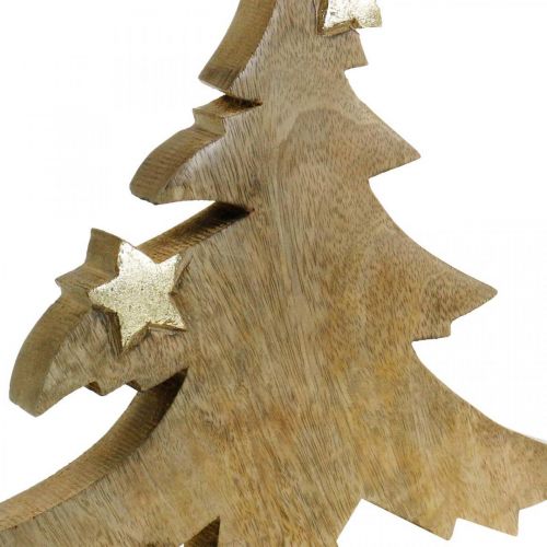 Floristik24 Juletræs mangotræ bordpynt Jul 28 × 26 × 5cm