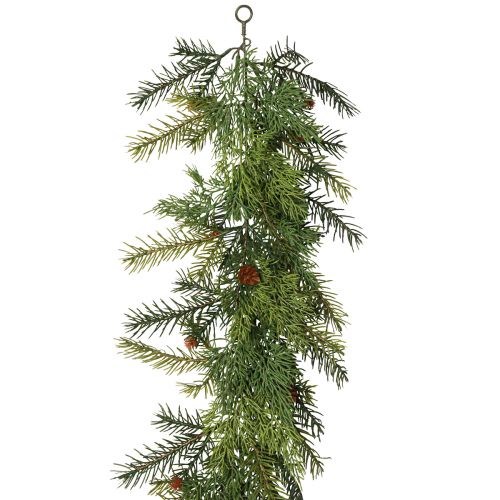 Floristik24 Granguirlande Thulia med kogler grøn brun 182cm