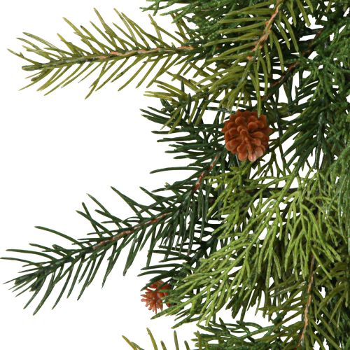 Floristik24 Granguirlande Thulia med kogler grøn brun 182cm