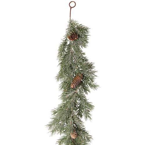 Floristik24 Granguirlande julekogler vinterfrost 180cm