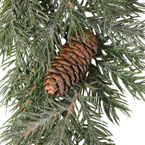 Floristik24 Granguirlande julekogler vinterfrost 180cm