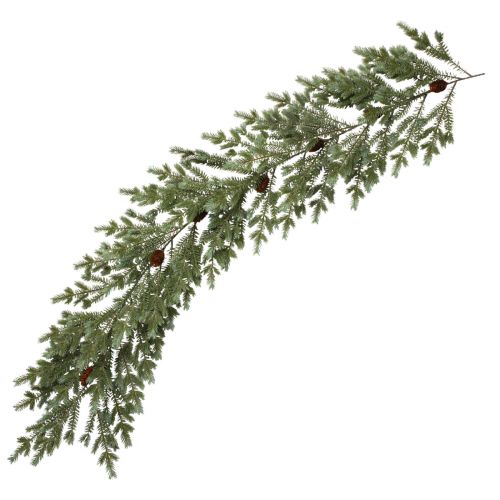 Artikel Granguirlande Juleguirlande grøn med kogler 180cm