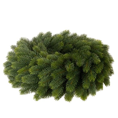 Kunstig grangrenkrans, grøn, rund, 50 cm | Floristik24.dk