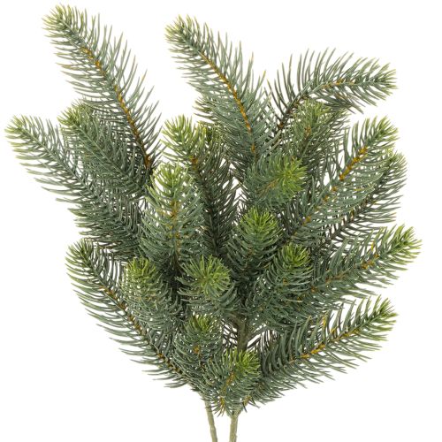 Kunstig grangren, festlig vinduesdekoration, 50 cm, 3 stk.