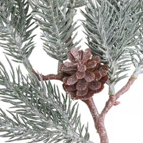 Floristik24 Grangren Kunstig Julegren Frostet 43cm