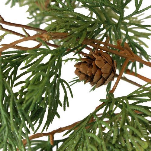 Artikel Kunstig grangren grangrøn cedertræ grenkogler 85cm