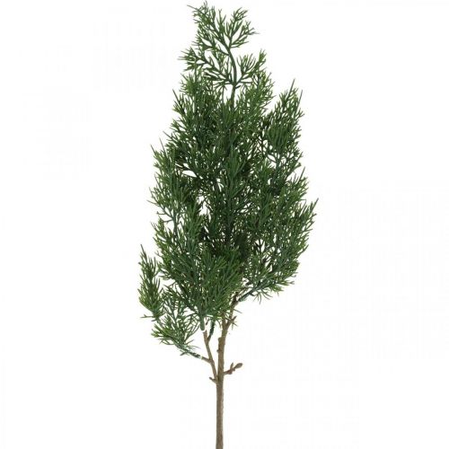 Floristik24 Dekorativ gren Thuja Kunstig cypresgren julegrøn 81cm