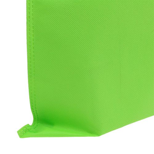 Artikel Taske grøn af fleece 37,5cm x 46cm 24stk