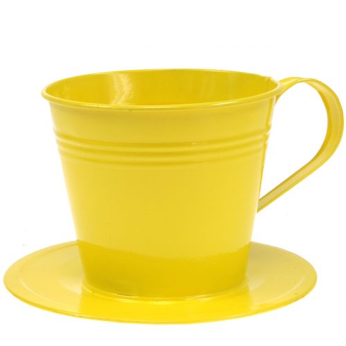 Floristik24 Kopper af metal assorterede farver Ø12cm H10cm 8stk