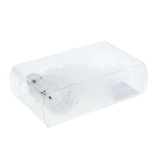 Artikel Duve på klemmen hvid 14 cm 2stk