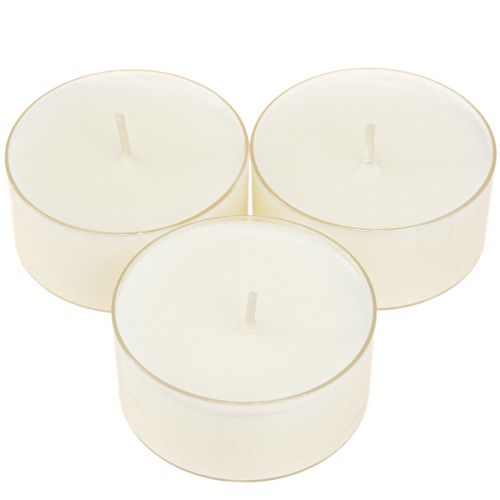 Artikel Fyrfadslys maxi med transp. Urkasse hvid 54mm 16 stk