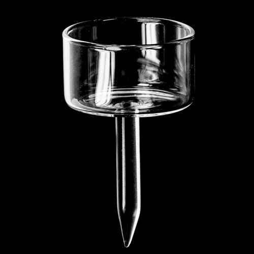Artikel Fyrfadsstage glas fyrfadsstik klar Ø4,5cm H8cm 8 stk
