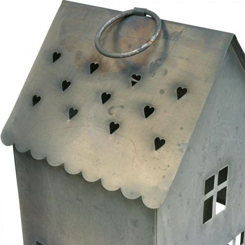 Floristik24 Lichthaus fyrfadsstage Metal fyrfadshus 43×17×17cm