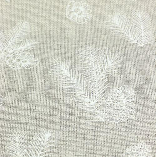 Bordbånd med granmotiv grå 20 cm 5m