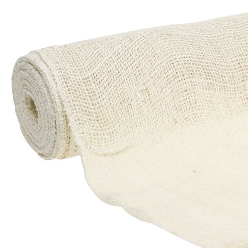 Floristik24 Dug jute bleget 50cm x 910cm