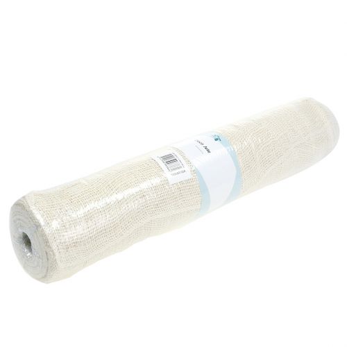 Floristik24 Dug jute bleget 50cm x 910cm