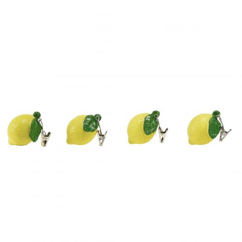 Floristik24 Dug vægt dug klip citroner 5cm 4 stk
