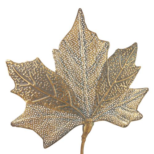 Artikel Borddekoration efterår ahorn blad dekoration gylden antik 58cm × 39cm