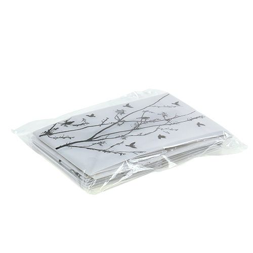 Floristik24 Borddekoration plastpose med motiv 10x8x15cm 8stk