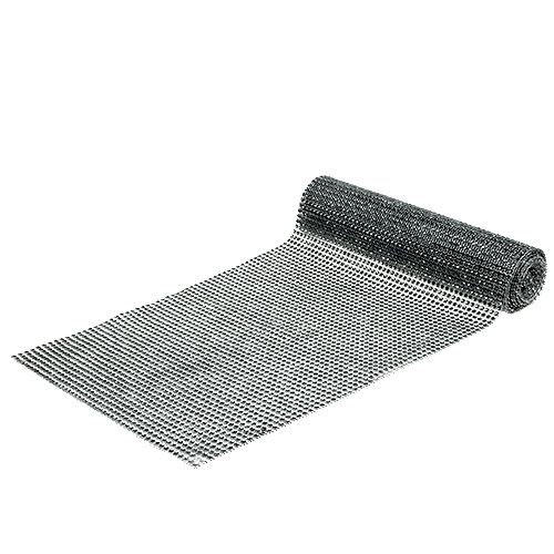 Floristik24 Bordløber med paljetter sølv W25cm L228cm