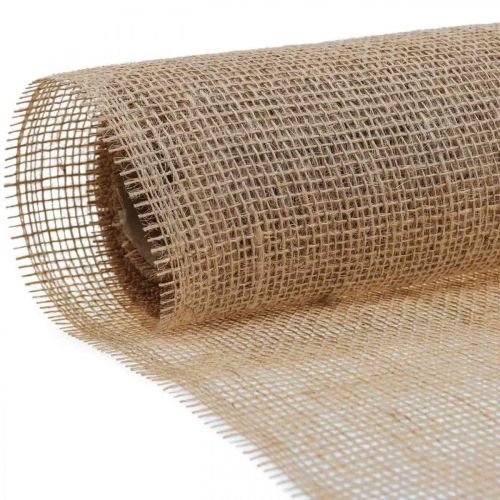 Floristik24 Bordløber jute jute tape bordtape natur B30cm L5m