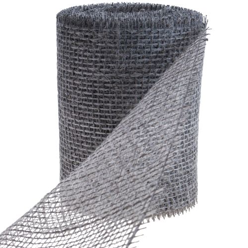 Floristik24 Bordløber jute bordbånd jutebånd brun taupe 15cm 10m