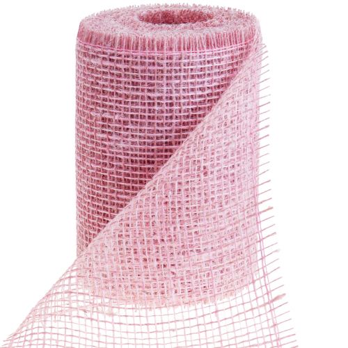 Artikel Bordløber jute bordbånd jutebånd lys pink 15cm 10m