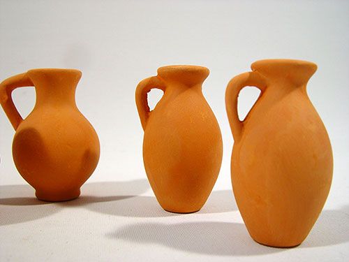 Floristik24 Terracotta vase 6 cm mini (24 stk.)