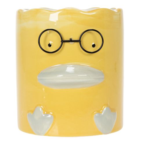 Artikel Cylindrisk dekorativ keramisk andevase til et stilfuldt hjem, 13 cm, 2 stk.