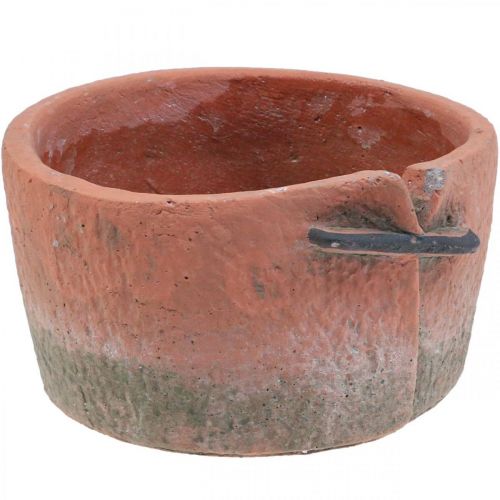 Beton urtepotte cachepot terracotta potte Ø18,5cm H10,5cm