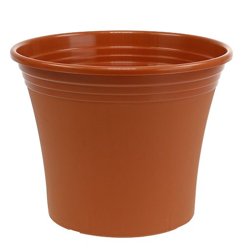Floristik24 Potte “Irys” plast terracotta Ø38cm H31cm 1 stk