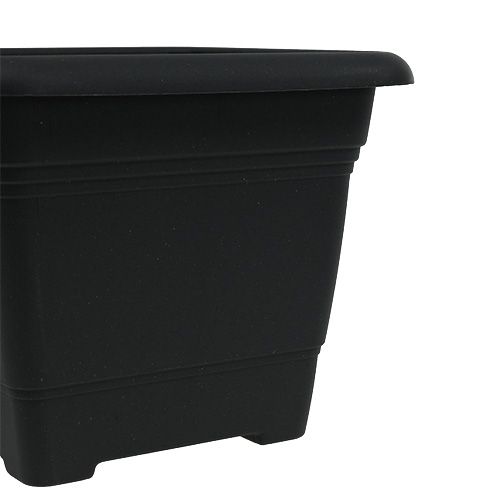 Floristik24 Potte “Nora” 33cm x 33cm H26cm antracit 1 stk