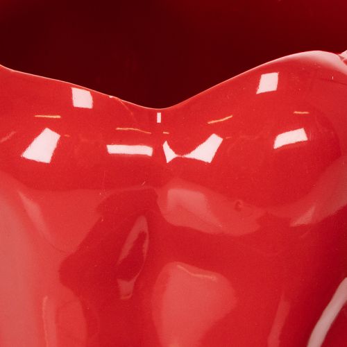 Artikel Paprika keramisk plantekasse til moderne køkkenindretning, egnet til enhver indretningsstil, 13 cm, 2 stk.