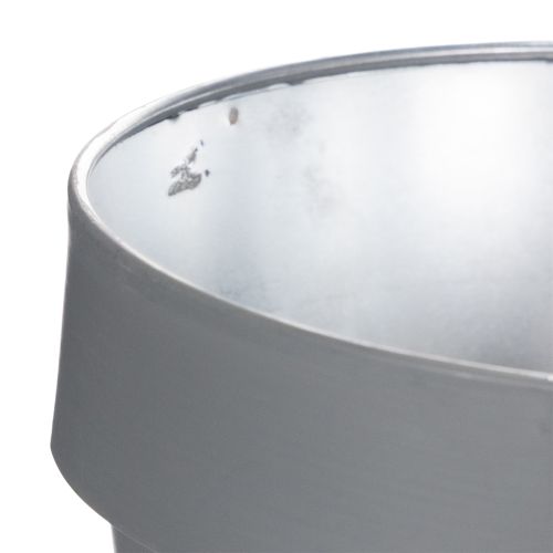 Artikel Urtepotte med fint vildblomstdesign, praktisk brug på altan eller terrasse, 15 cm, 3 stk.