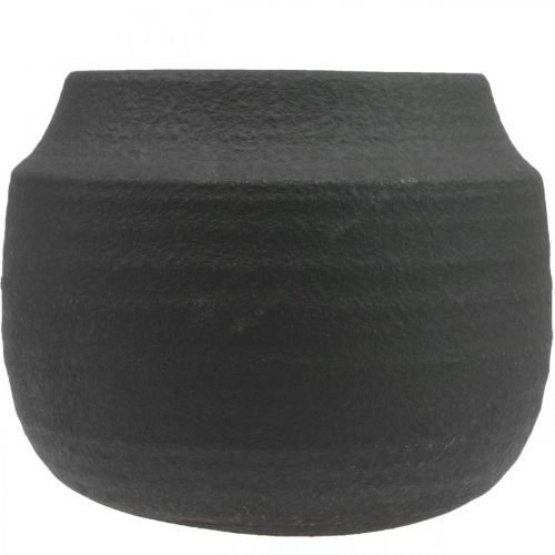 Artikel Plantekasse Sort Keramik Urtepotte Ø23cm H19,5cm